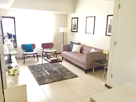 2BR Condo for Lease at The Columns at Legaspi Village, Makati