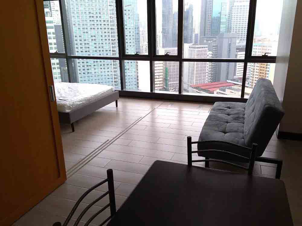 Studio Condo for Rent in Greenbelt Hamilton, Legaspi Village, Makati