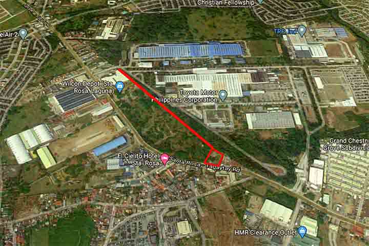 Commercial Lot for Sale in Santa Rosa, Laguna