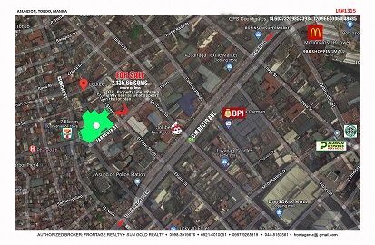 Commercial Lot for Sale in Tondo, Manila