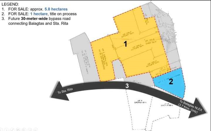 Agricultural lot for Sale in Mexico, Pampanga